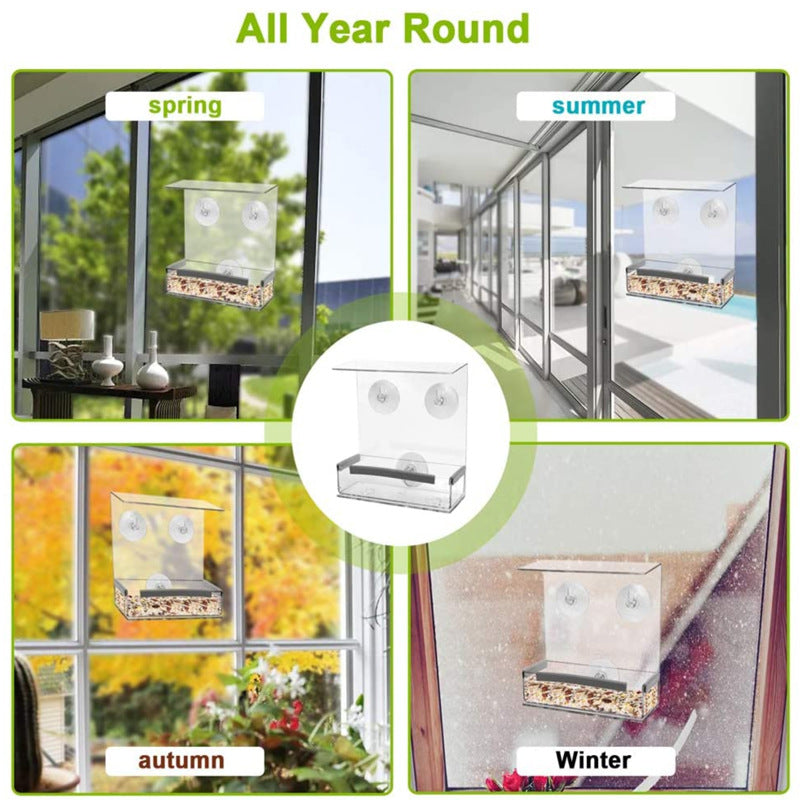 The Perfect Acrylic Bird Feeder for Your Feathered Friends